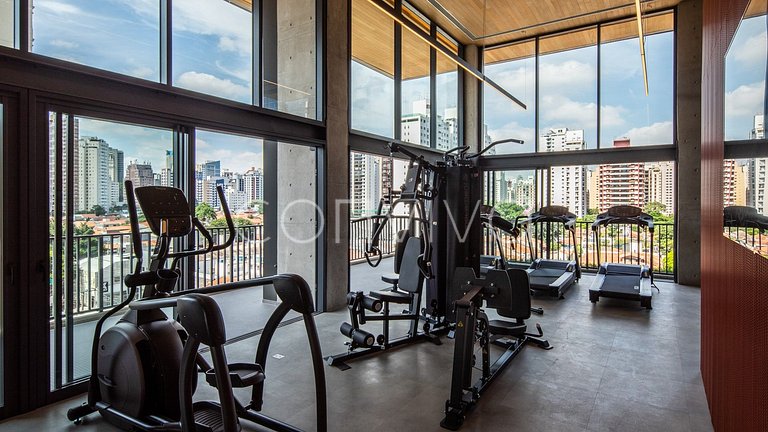 HI021 Huma Itaim Premium: Duplex 89m² c/ varanda