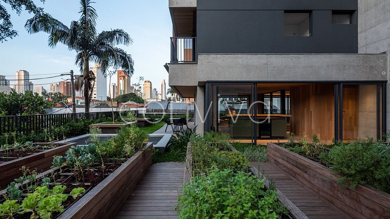 HI021 Huma Itaim Premium: Duplex 89m² c/ varanda