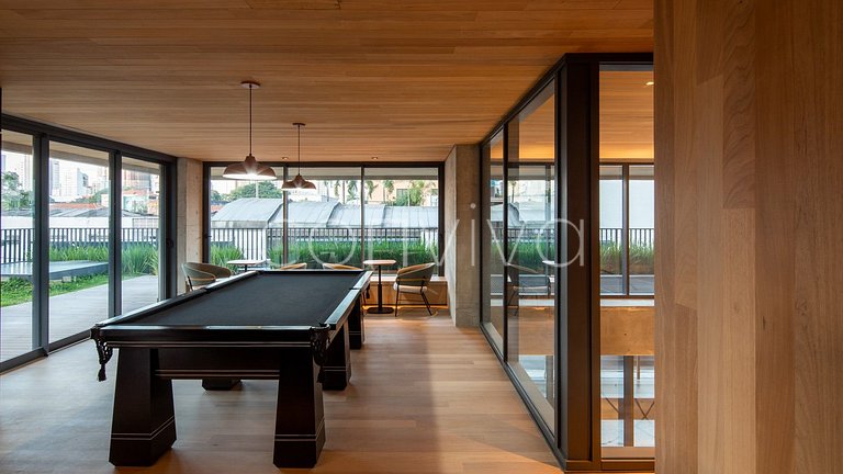HI021 Duplex de design exclusivo no Huma Itaim