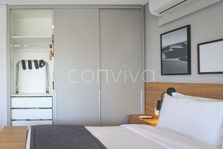 HI122 Apartamento novinho no Huma Itaim