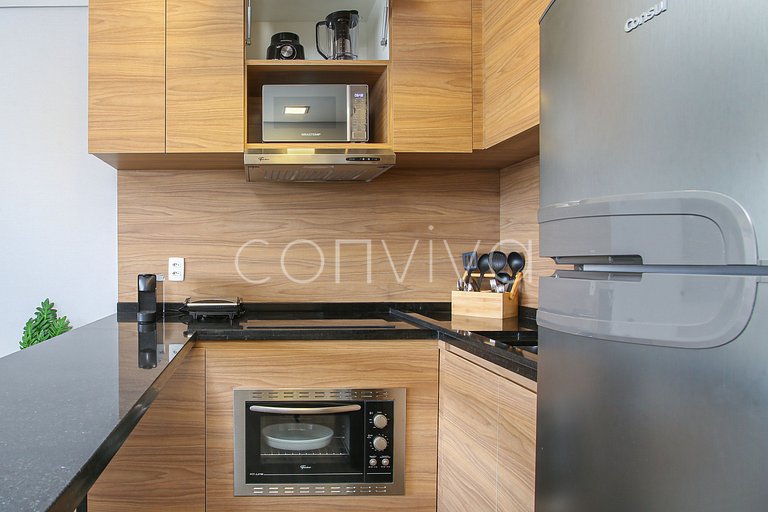 HI182 Apartamento novinho no Huma Itaim