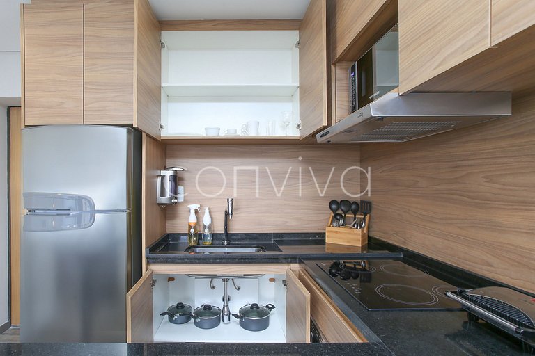 HI143 Flamante nuevo apartamento en Huma Itaim