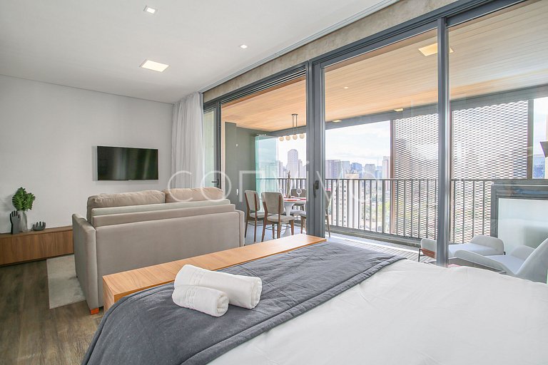 HI103 Apartamento novinho no Huma Itaim