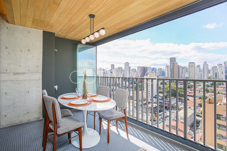 HI103 Apartamento novinho no Huma Itaim