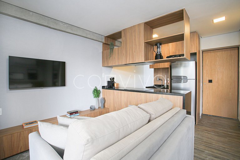 HI112 Flamante nuevo apartamento en Huma Itaim