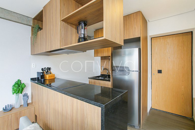 HI112 Flamante nuevo apartamento en Huma Itaim