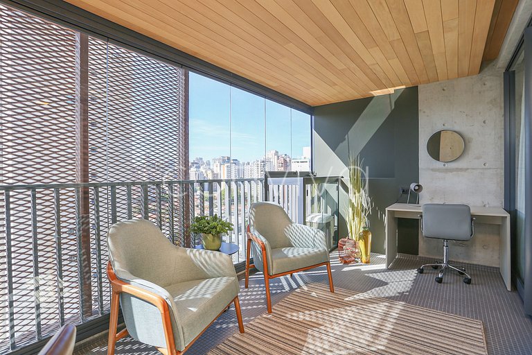 HI153 Apartamento novinho no Huma Itaim