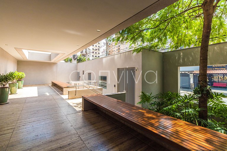 VO41 Apartamento exuberante na Vila Olímpia