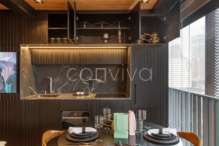 HI083 Stunning apartment in Huma Itaim
