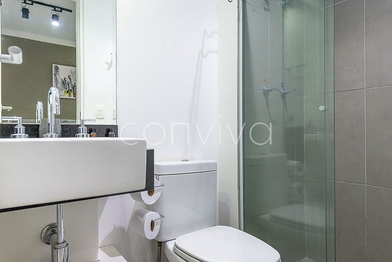 VNCA1408 Studio acolhedor na Vila Olímpia