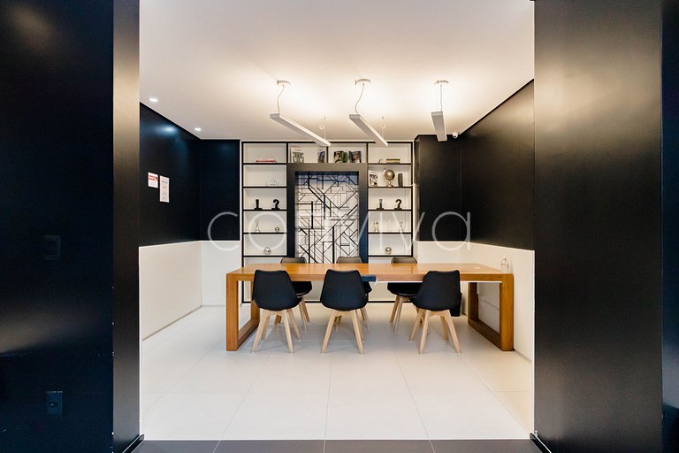 VNBR1507 30m² c/varanda no Bom Retiro p/4 hóspedes