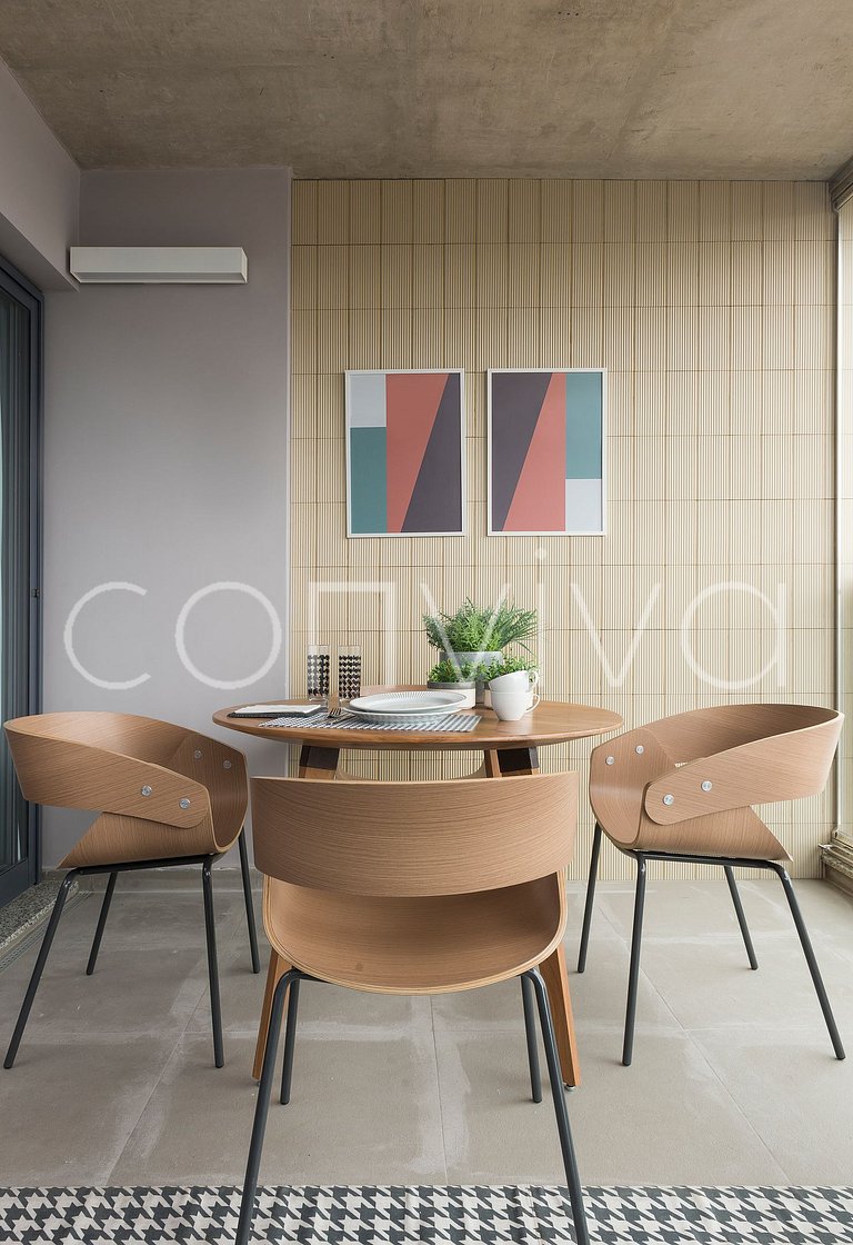 FI173 Studio elegante no Forma Itaim