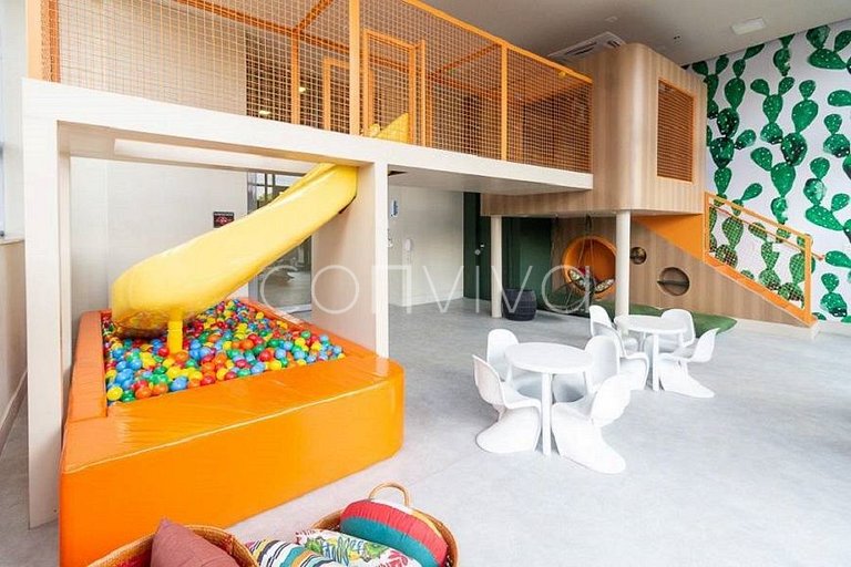 HW2303 Apto em Pinheiros | Vista alta | 40m²