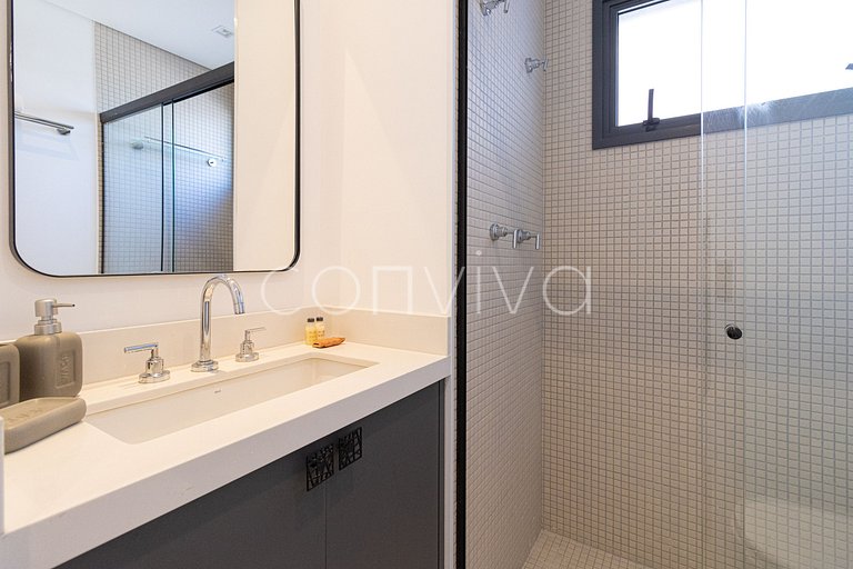 HI101 Duplex no Huma Itaim | 02 quartos