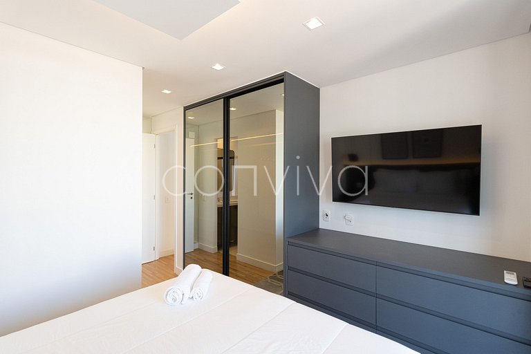 HI101 Duplex no Huma Itaim | 02 quartos