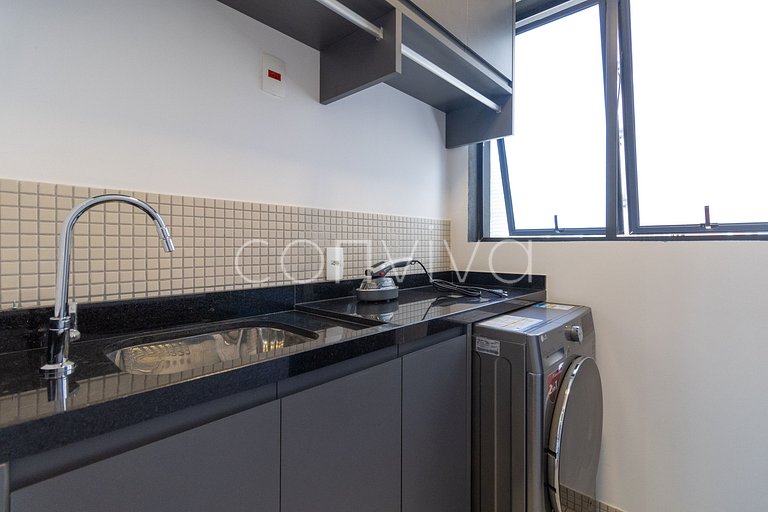 HI101 Duplex no Huma Itaim | 02 quartos