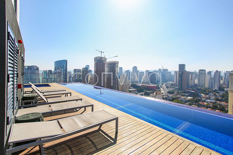 HI101 Duplex no Huma Itaim | 02 quartos