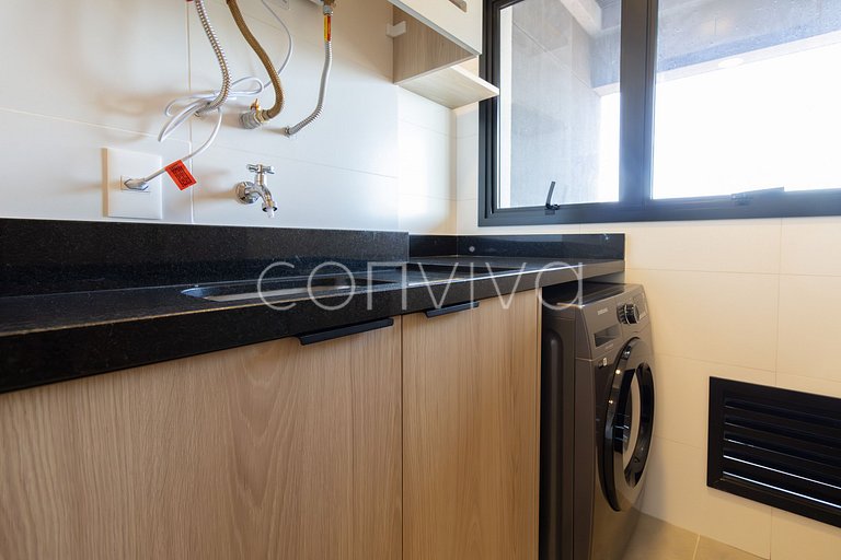 FEP164 16º andar c/ vista incrível, vaga e piscina