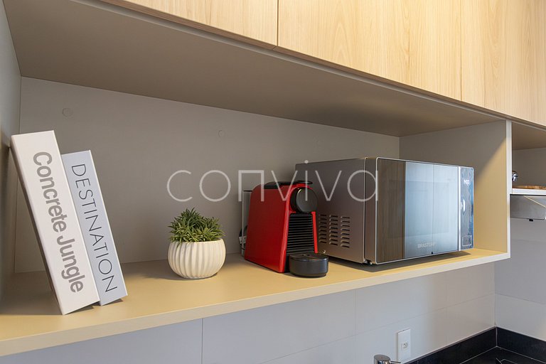 FEP164 16º andar c/ vista incrível, vaga e piscina