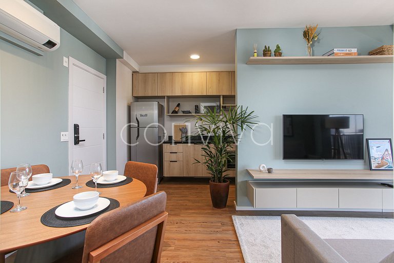 FEP134 Apartamento contemporâneo em Pinheiros