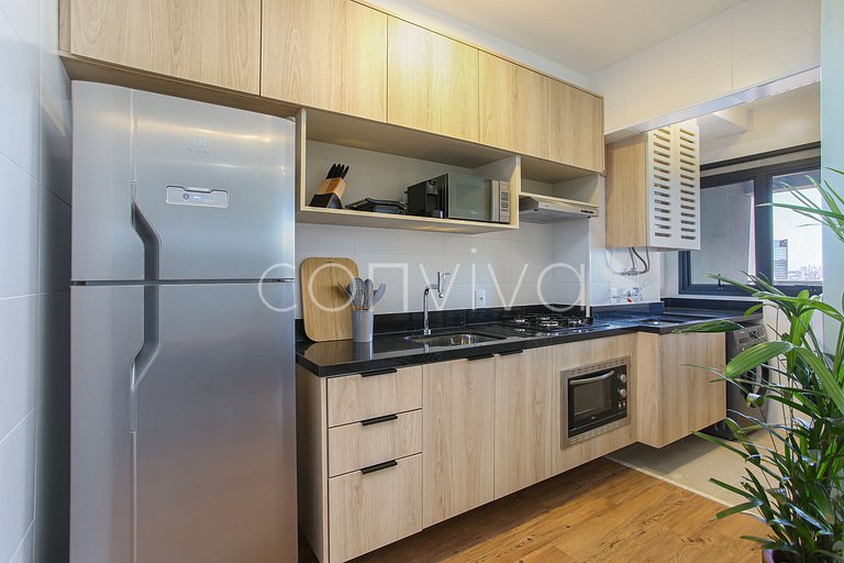 FEP134 Apartamento contemporâneo em Pinheiros
