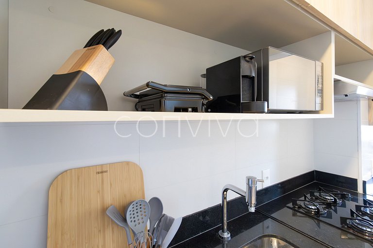 FEP134 Apartamento contemporâneo em Pinheiros