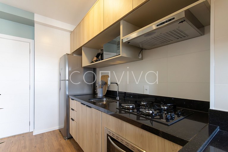 FEP134 Apartamento contemporâneo em Pinheiros