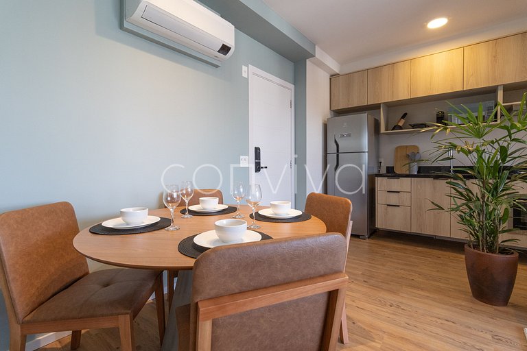 FEP134 Apartamento contemporâneo em Pinheiros