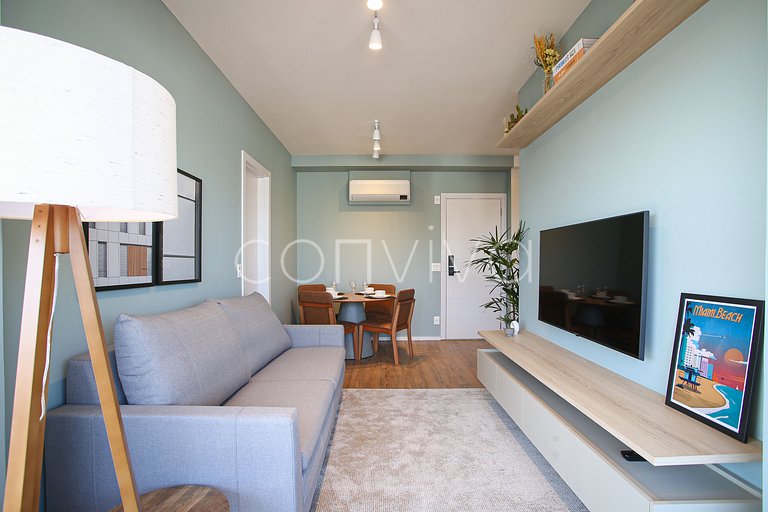 FEP134 Apartamento contemporâneo em Pinheiros