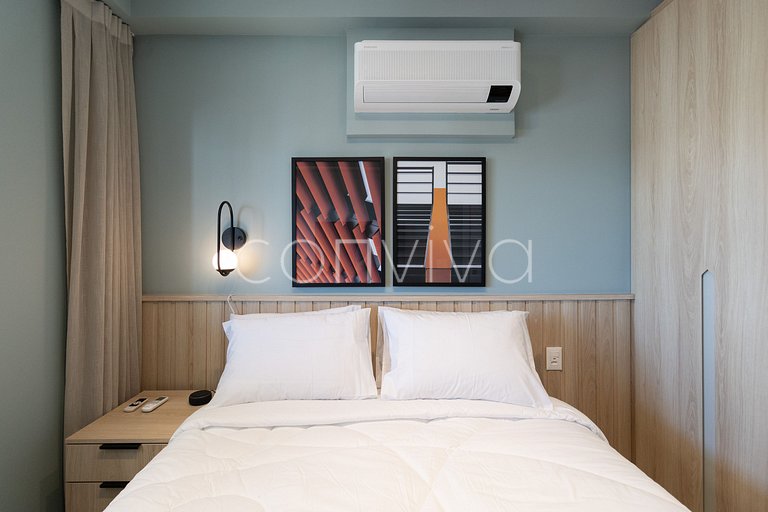 FEP134 Apartamento contemporâneo em Pinheiros