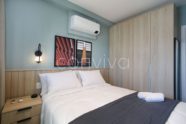 FEP134 Apartamento contemporâneo em Pinheiros