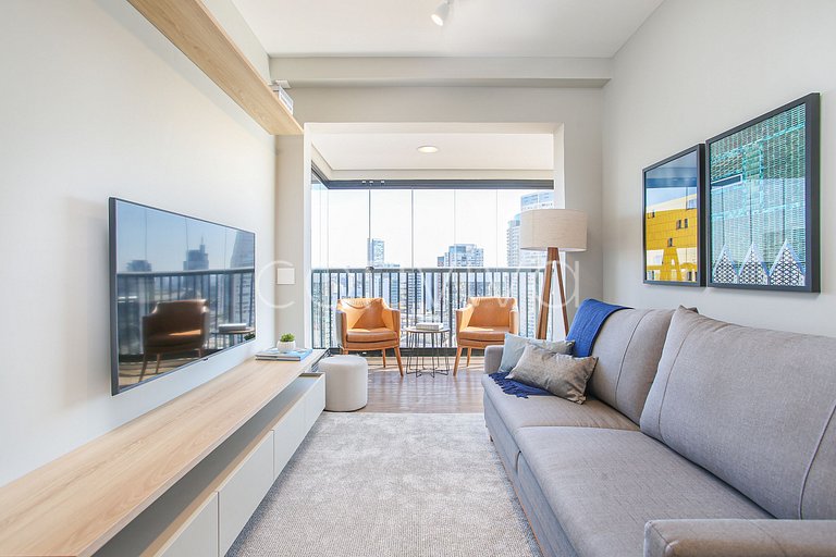 FEP174 Apartamento novinho do Expand Pinheiros