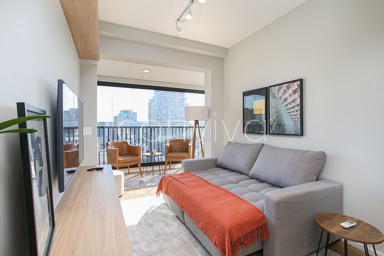 FEP154 Apartamento contemporâneo em Pinheiros