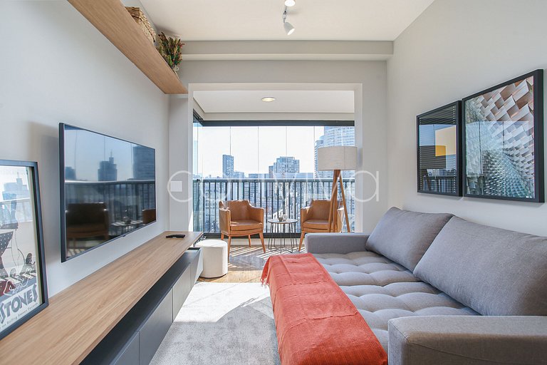 FEP154 Apartamento contemporâneo em Pinheiros