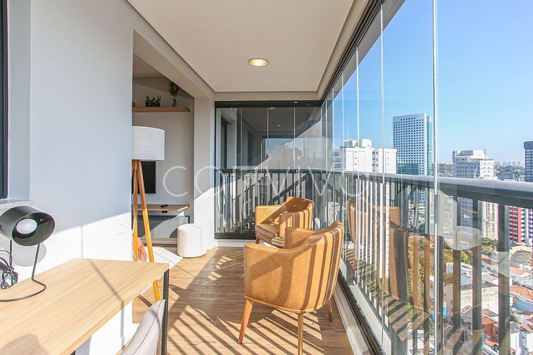 FEP154 Apartamento contemporâneo em Pinheiros