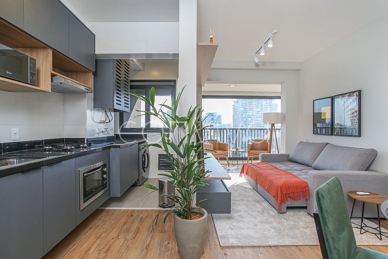 FEP154 Apartamento contemporâneo em Pinheiros