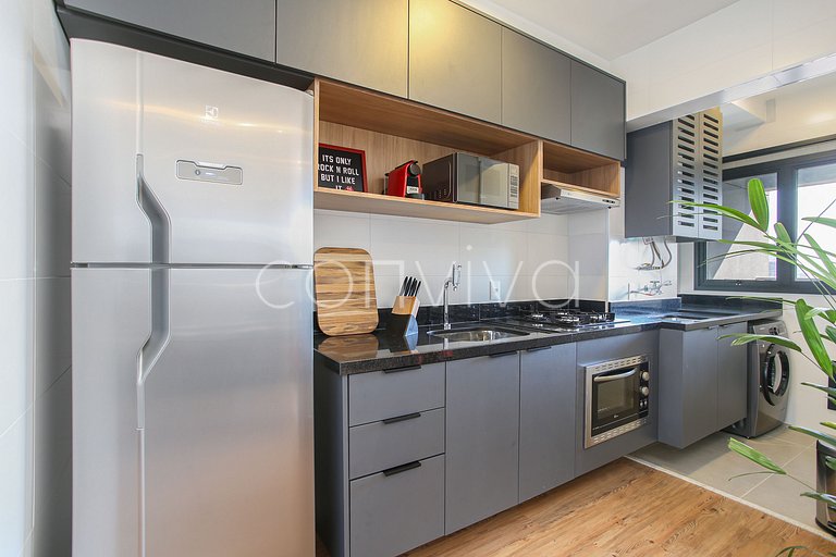 FEP154 Apartamento contemporâneo em Pinheiros