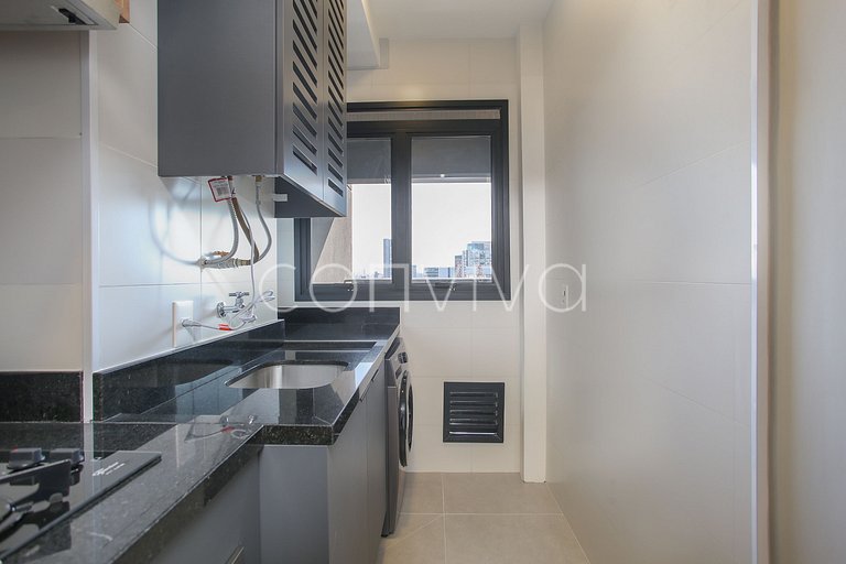 FEP154 Apartamento contemporâneo em Pinheiros