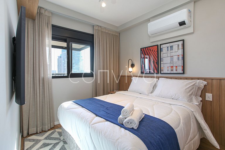 FEP154 Apartamento contemporâneo em Pinheiros