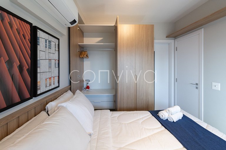 FEP154 Apartamento contemporâneo em Pinheiros
