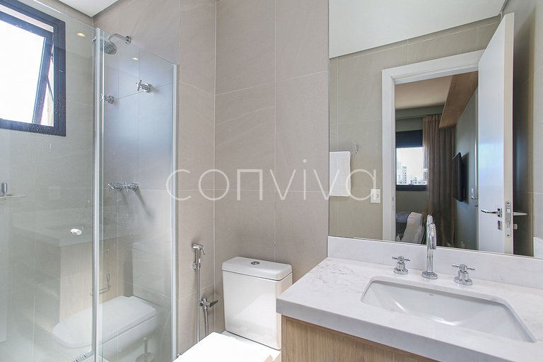 FEP154 Apartamento contemporâneo em Pinheiros
