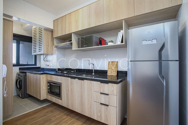 FEP176 Apartamento incrível no Expand Pinheiros