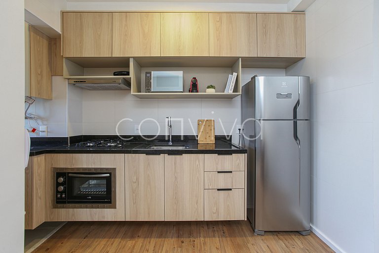 FEP176 Apartamento incrível no Expand Pinheiros