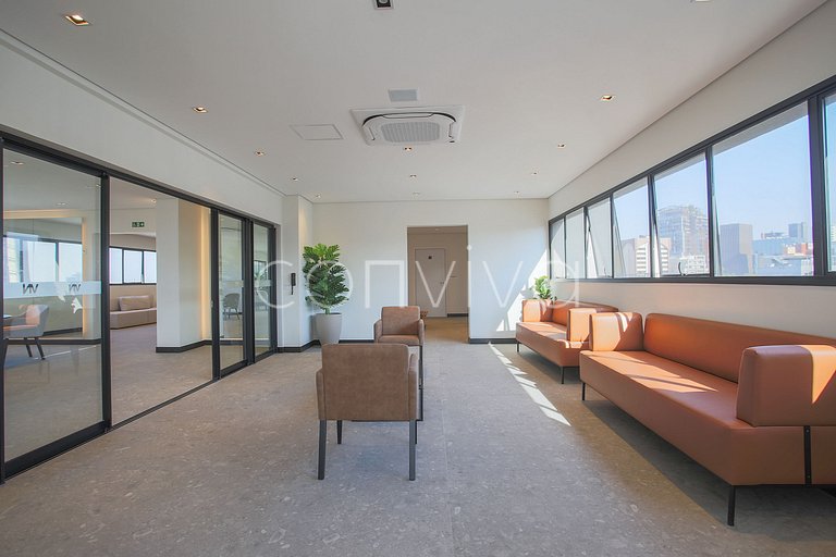 VNU2210 prox. Sírio Libanês | c/ vista livre 22º andar