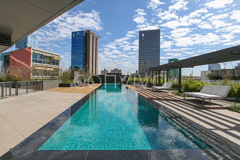 JCK1606 Studio com vista privilegiada ao Jockey