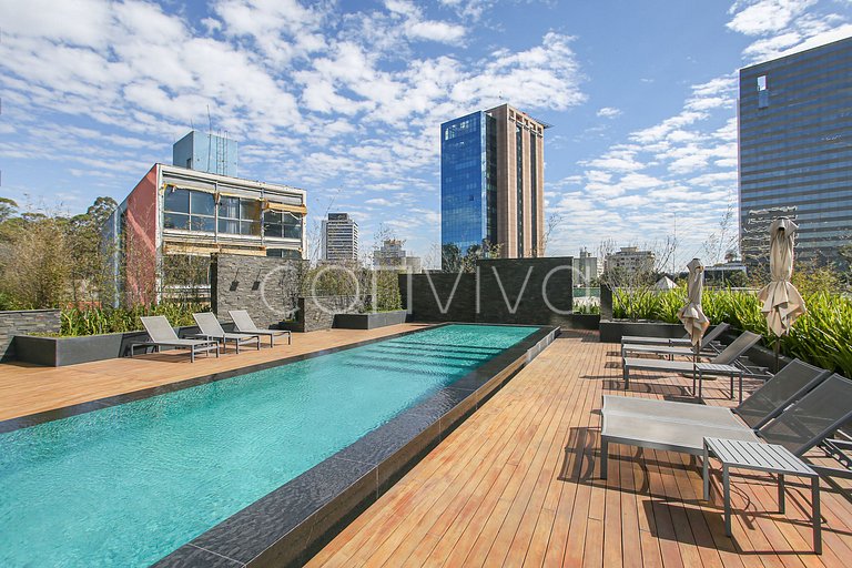 JCK1606 Studio com vista privilegiada ao Jockey