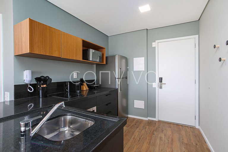 JCK1606 Studio com vista privilegiada ao Jockey