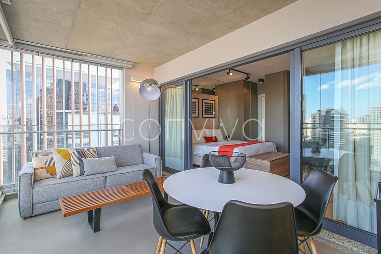 FI151 Apartment with incredible view in Forma Itaim