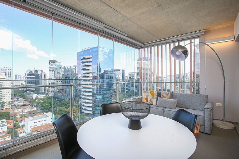 FI151 Apartamento fabuloso do Forma Itaim