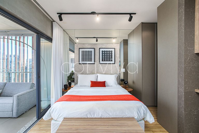 FI151 Forma Itaim: vista incrível do 15º andar